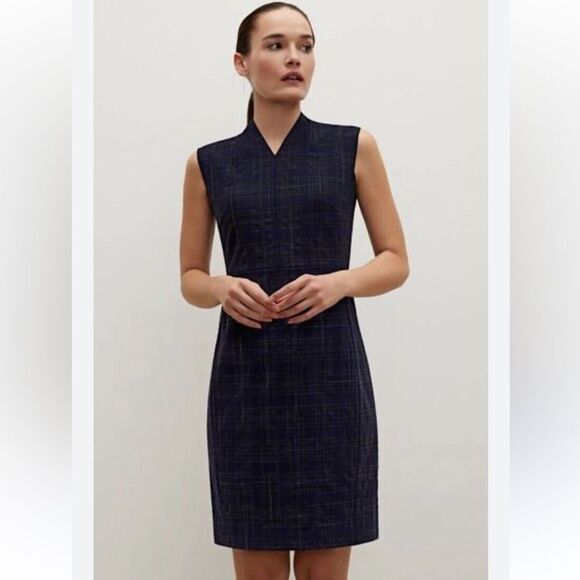 M.M Lafleur Aditi Sheath Pattern Dress - Picture 1 of 4
